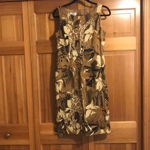 Unique giraffe print dress